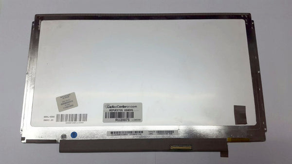 PANTALLA 13.3 LED SLIM P/LAPTOP SIDE BRACKETS CONECTOR 40 PINES CONECTOR ABAJO DERECHA 1366x768 HD** ¡NOTA: SE VENDE SOLO INSTALADA EN NUESTRO TALLER! **