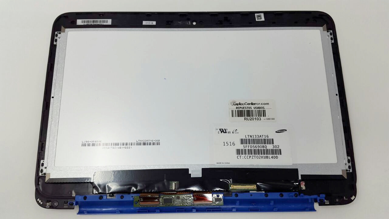 REPUESTO PANTALLA CON TÁCTIL DE 11.6" PARA HP STREAM 13-C002DX 13-C020CA LTN133AT16-302  792780-001 ** ¡NOTA: SE VENDE SOLO INSTALADA EN NUESTRO TALLER! **