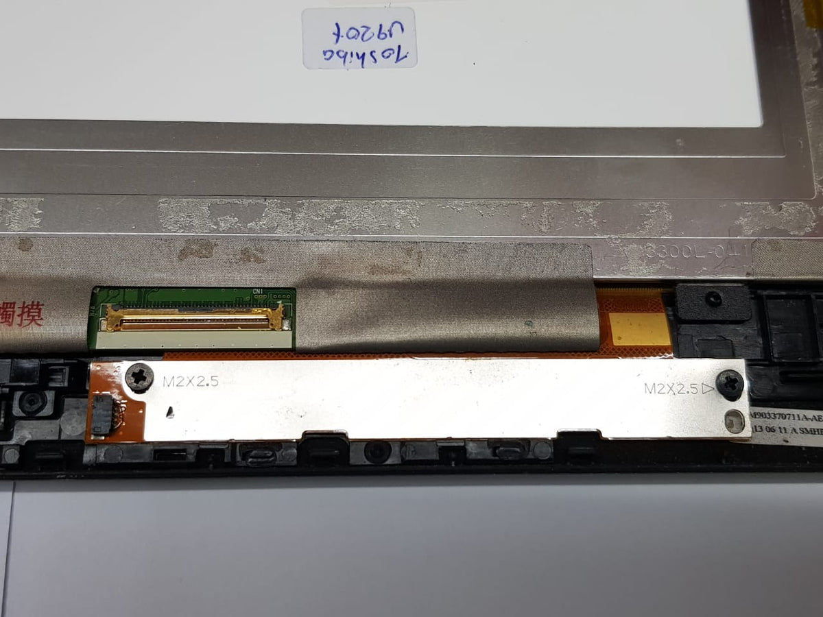 REPUESTO PANTALLA CON TÁCTIL DE 12.5" PARA TOSHIBA SATELLITE U920T U920T-10P U920T-100  ** ¡NOTA: SE VENDE SOLO INSTALADA EN NUESTRO TALLER! **