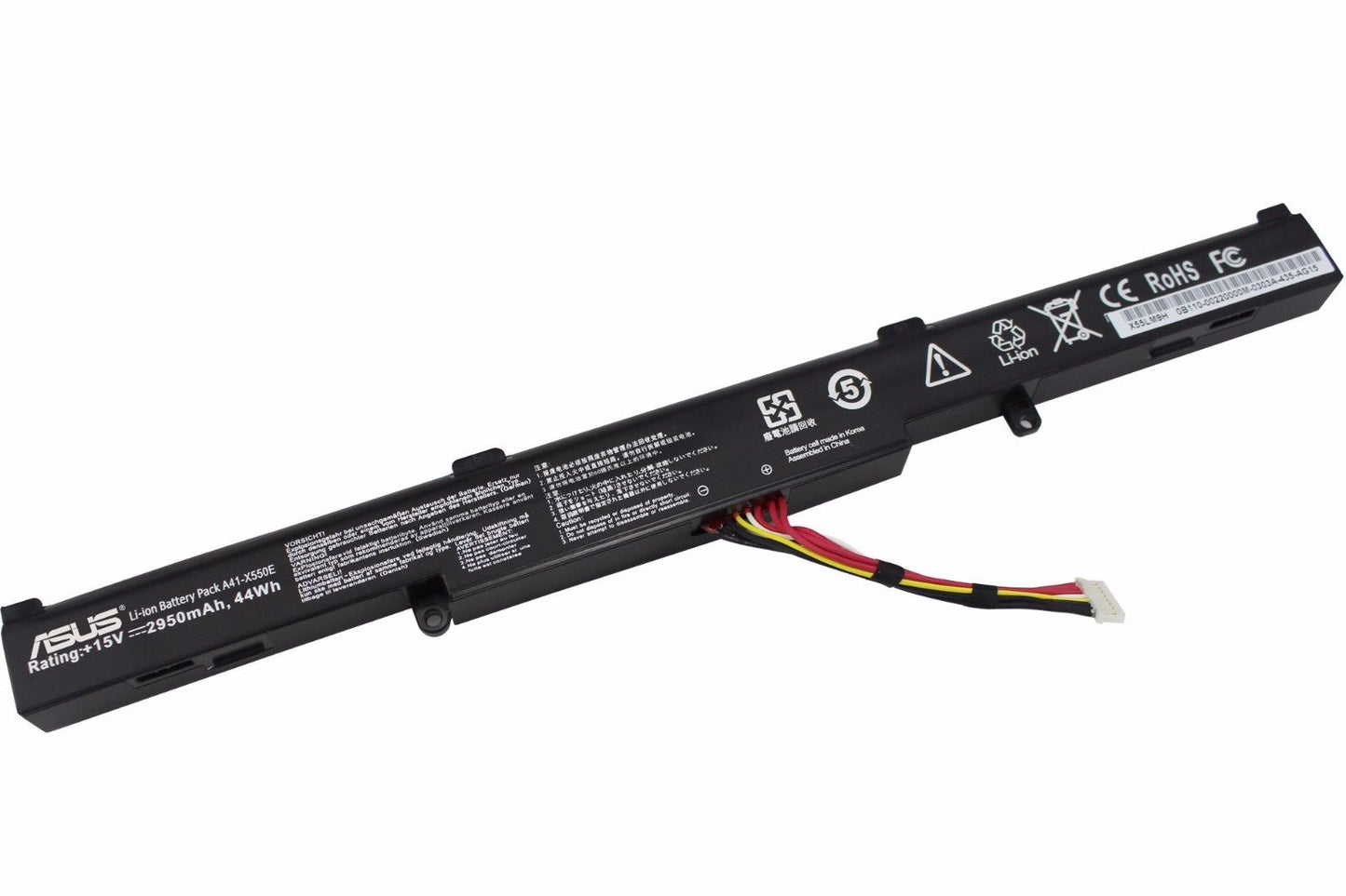 BATERIA ASUS A41-X550E X450E X450JF X550Z X550ZA X751M X751M X750J X750JA +15V / 44Wh / 2950mAh