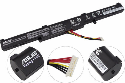 BATERIA ASUS A41-X550E X450E X450JF X550Z X550ZA X751M X751M X750J X750JA +15V / 44Wh / 2950mAh