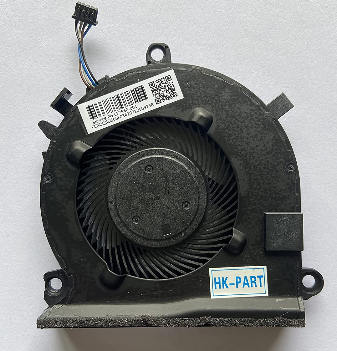 REPUESTO VENTILADOR INTERNO HP GAMING 15-EC 16-A0 L72702-001 ND85C07-19D05 L77560-001