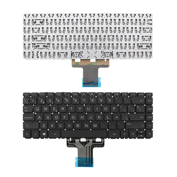 TECLADO HP COMPAQ HP 14-CK0000 14S-DQ1000 14S-DQ0000 SIN FRAME NEGRO