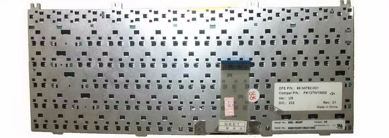 TECLADO TOSHIBA 1000 1100 1110 1200 3000 GRIS