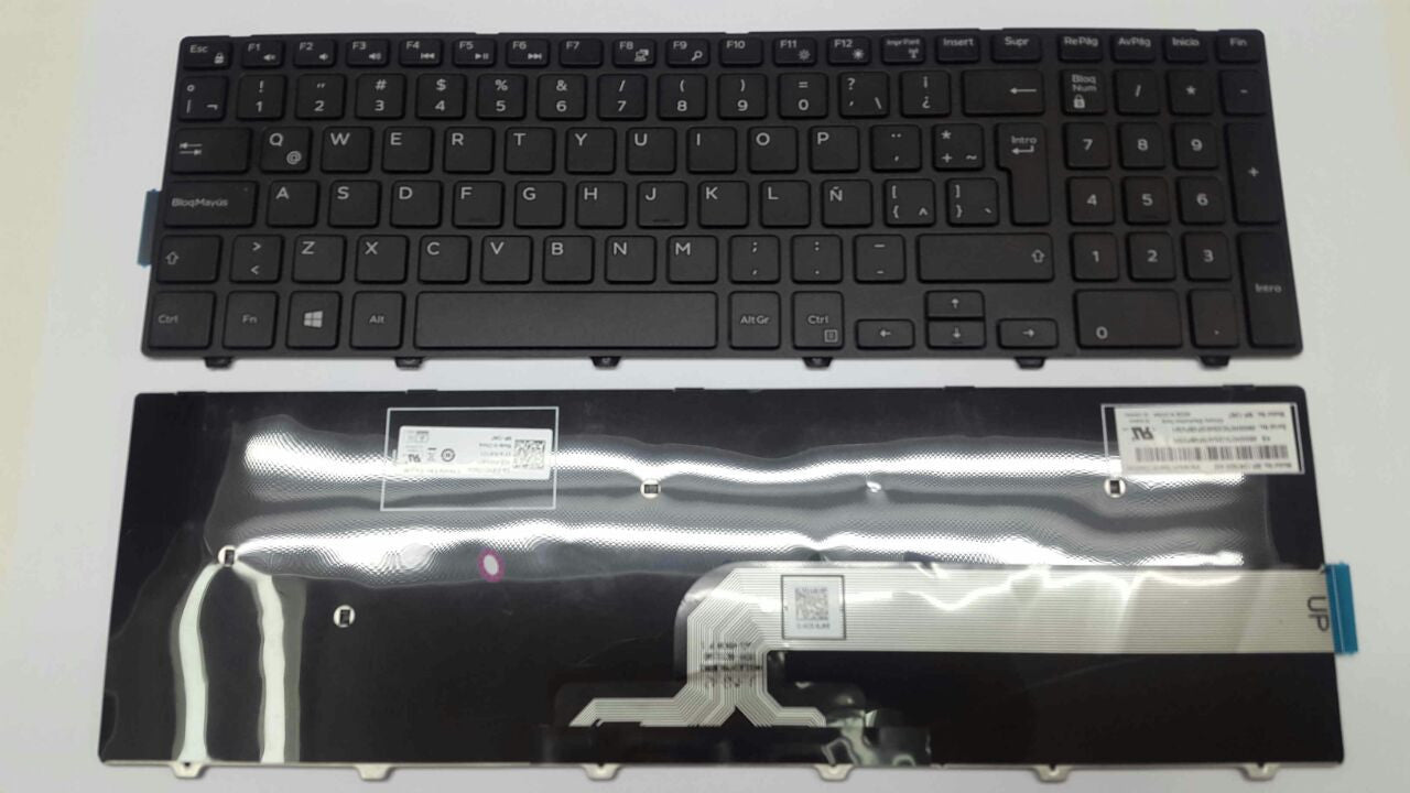 TECLADO DELL INSPIRON 15-3000 15-5000 17-5000 3541 3542 3543 5542 5545 5547 CON FRAME
