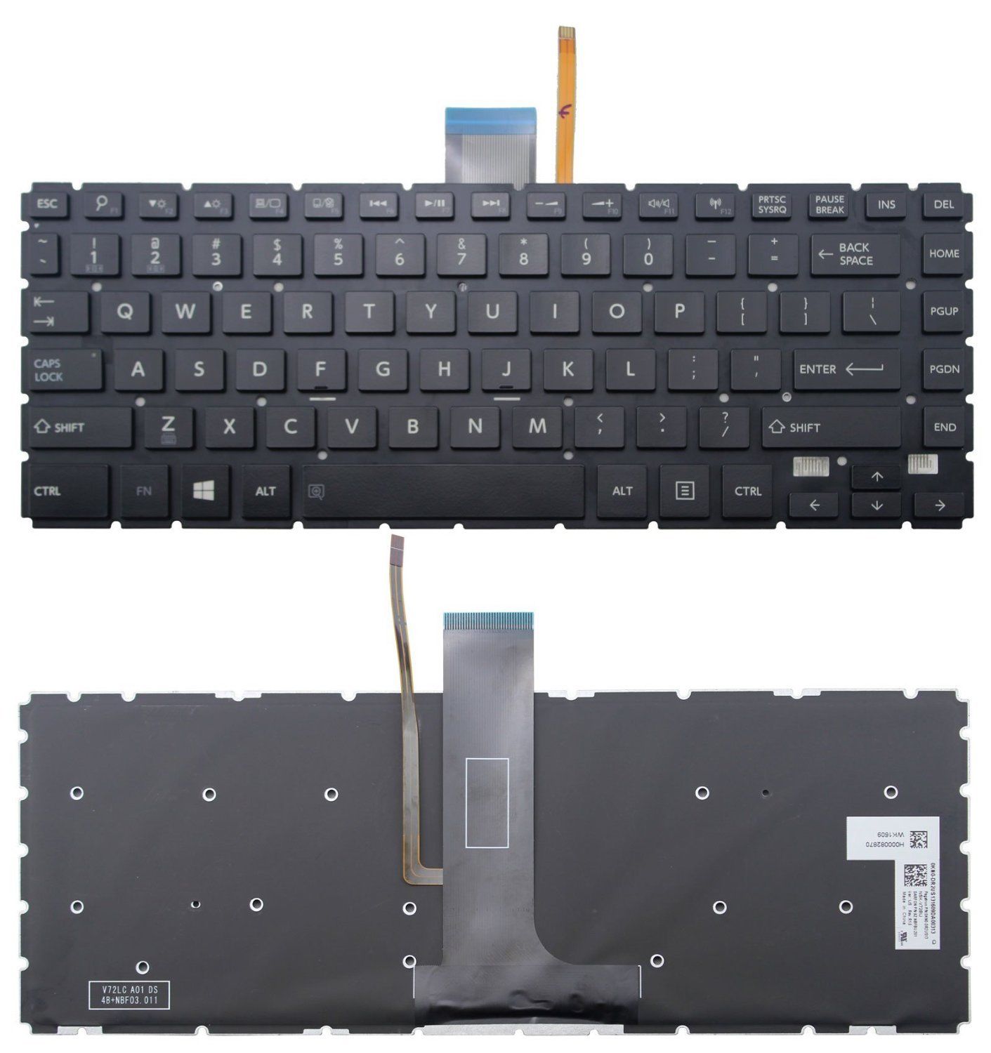 TECLADO TOSHIBA E45W-C E45W-C4200 E45DW-C E45DW-C4210 E45W-C4200 H000082850