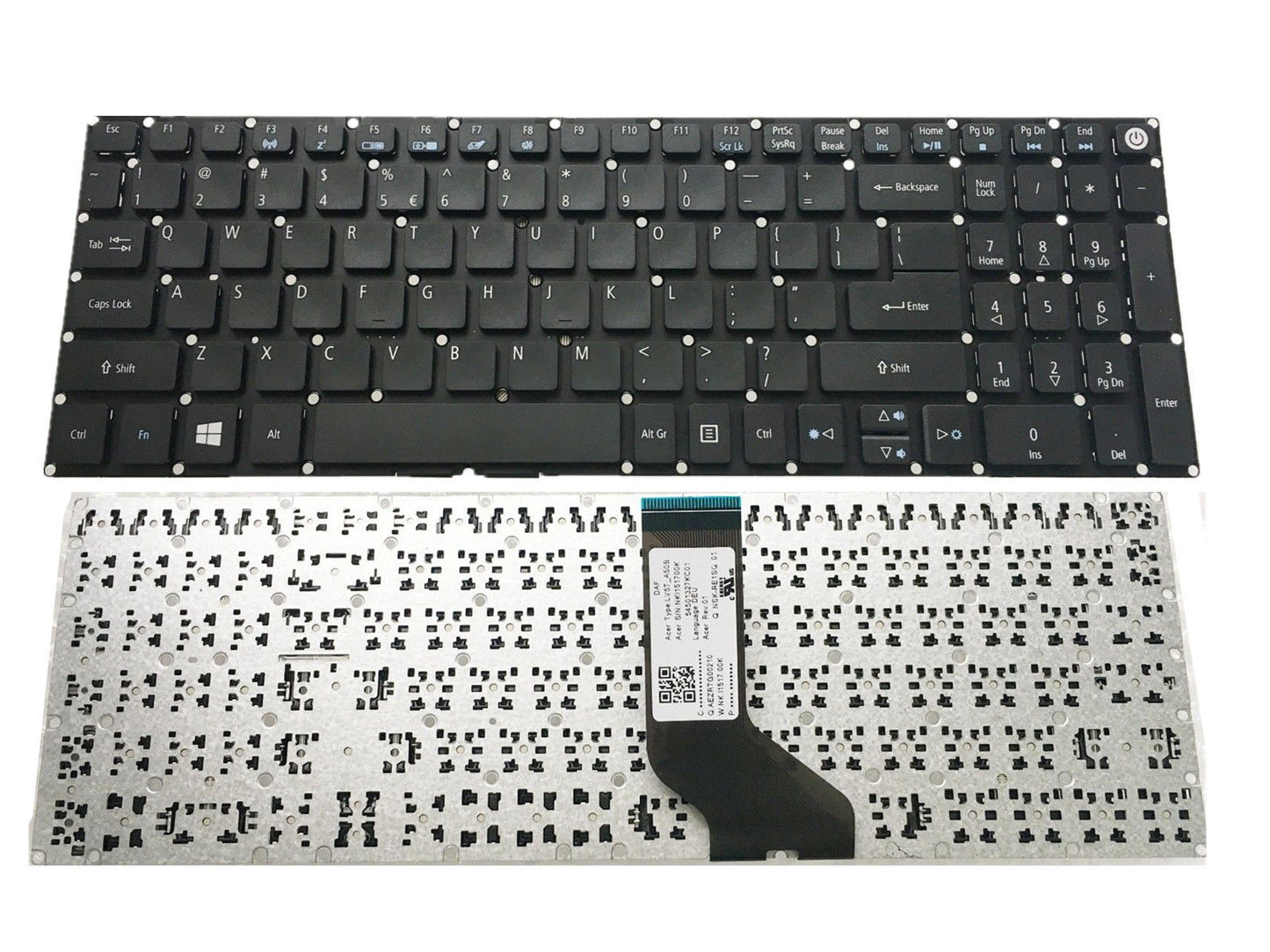 TECLADO ACER E5-522 E5-532 E5-573 E5-722 E5-772 E5-575 E5-523 V3-574 SIN FRAME