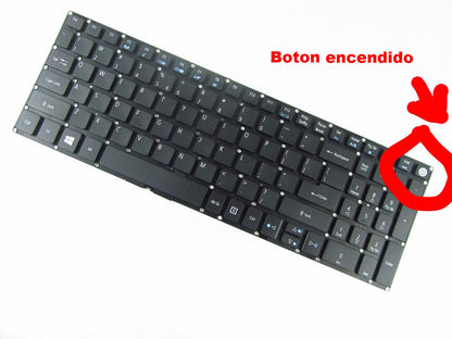 TECLADO ACER E5-522 E5-532 E5-573 E5-722 E5-772 E5-575 E5-523 V3-574 SIN FRAME