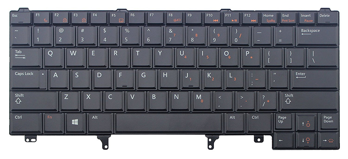 TECLADO DELL LATITUDE E5420 E5430 E6320 E6330 E6420 E6430 E6440 E6220 E6230