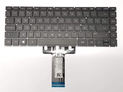 TECLADO HP COMPAQ 240 G6 245 G6 246 G6 14-BS000 14-BS100 14-BS500 14T-BS000 HP 14-BP000 SIN FRAME