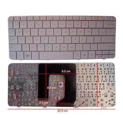 TECLADO HP COMPAQ DM1-1000 DM1-1100 DM1-1120 DM1-2000 DM1-2100 310 311 PLATEADO