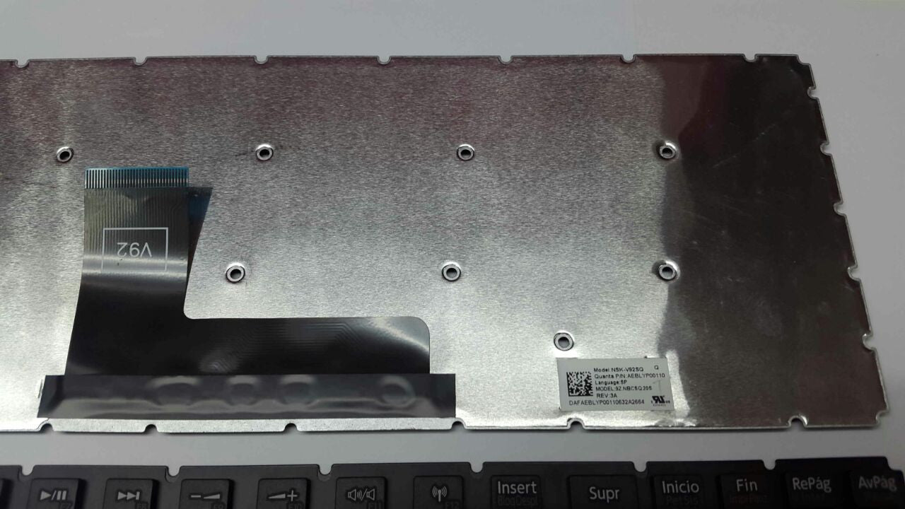 TECLADO TOSHIBA P50W P50D P55D P55T P55W L50-B L50D L50t C55-C S55-B S55D S55t