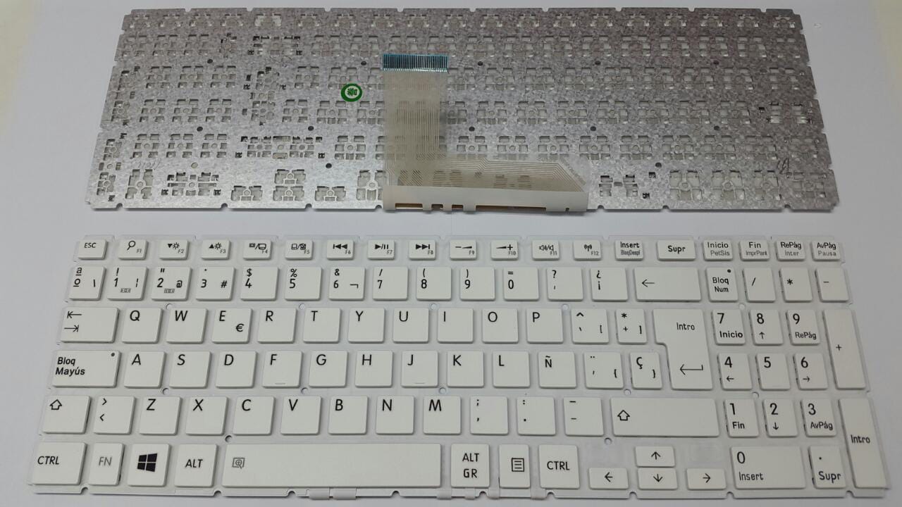 TECLADO TOSHIBA P50W P50D P55D P55T P55W L50-B L50D L50t C55-C S55-B S55D S55t