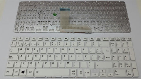 Leopold Tastiera Tastiera Retroilluminata Per Toshiba Satellite Radius P55W - Ricambio Compatibile Modelli P55W-B, Layout USA, Nera Tastiera Retroilluminata USA - Foto 9