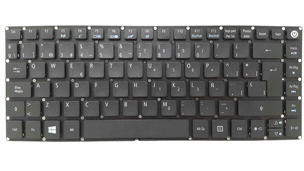 TECLADO ACER E5-422 E5-432 E5-452G E5-473 E5-474 E5-491G ES1-420 ES1-421 CON BOTÓN DE ENCENDIDO