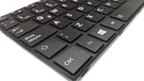 TECLADO TOSHIBA C50-B C50A-B C50D-B C50T-B C50T-B C55-B C55D-B NEGRO C/FRAME