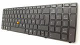 TECLADO HP COMPAQ ELITEBOOK 8760P 8760W 8770W 8770P CON PUNTERO