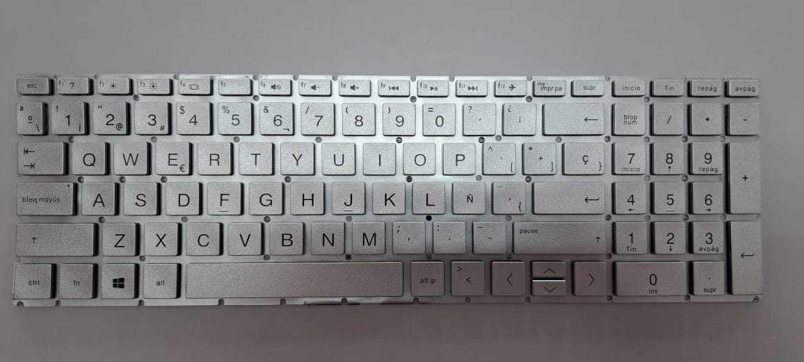TECLADO HP COMPAQ FLEX CORTO HP 15M-DR 15-DA 15-DB 15T-DB 15-BR 15-CN 15-CW SIN FRAME CON NUMERICO