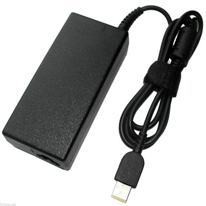 CARGADOR IBM LENOVO GENERICO 90W / 20V / 4.5A / CONECTOR RECTANGULAR PUNTA AMARILLA
