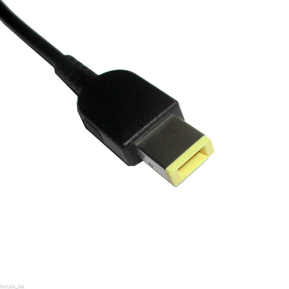 CARGADOR IBM LENOVO GENERICO 90W / 20V / 4.5A / CONECTOR RECTANGULAR PUNTA AMARILLA