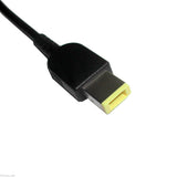 CARGADOR IBM LENOVO GENERICO 90W / 20V / 4.5A / CONECTOR RECTANGULAR PUNTA AMARILLA