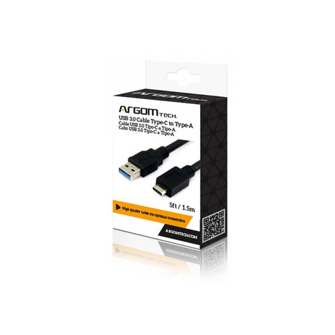 Descripción Cable USB 3.0 de tipo C a tipo A Cable. ARG-CB-0041