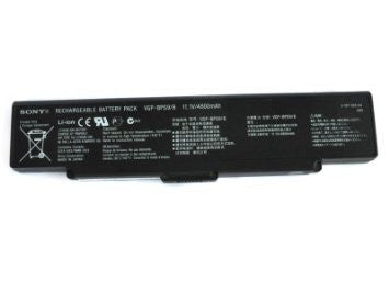BATERIA SONY VAIO VGN-AR VGN-CR VGN-NR VGP-BPS9/B VGP-BPS9/S DE 6 CELDAS