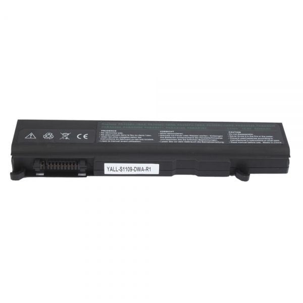 BATERIA TOSHIBA A50 A55 U200 U205 S300 S300M M500 F20 TECRA A2 A3X A9 A10 M2 M3 M5 M6 M10 NEGRA 6 CELDAS