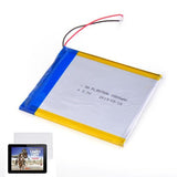 BATERIA PARA TABLETS DE 7" Y 10" / 3.7V / 2800MAH / 7MM X 9.5MM O 7.5MM X 9.5MM