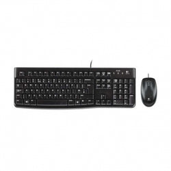 KIT LOGITECH TECLADO Y MOUSE USB MK120