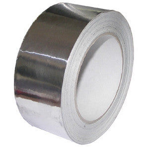 50 mm x 20 m papel aluminio adhesivo cinta adhesiva de aluminio, resistente  a llamas y altas temperaturas cinta aislante autoadhesiva : :  Bricolaje y herramientas