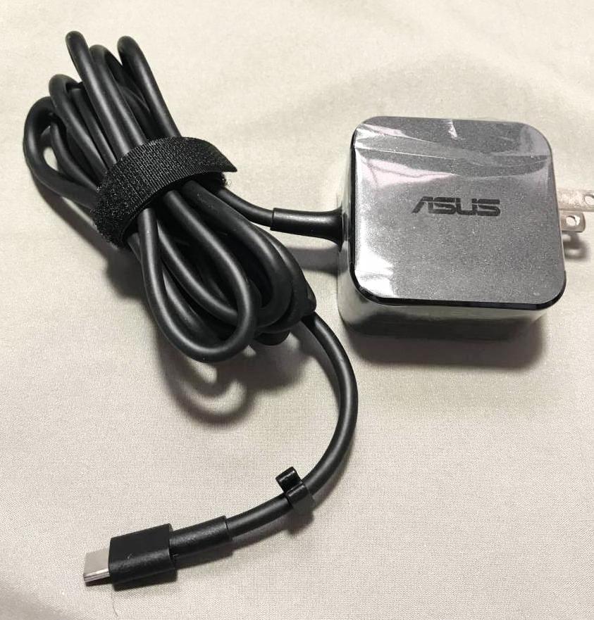 CARGADOR ORIGINAL ASUS 37W USB TIPO-C TYPE-C / 20V 1.65A / 15V 2.2A / 9V 3A / 5V 3A
