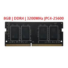 MEMORIA RAM 8GB DDR4 SODIMM 3200MHz /  PC4-25600