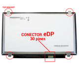PANTALLA 14.0" HD LED SLIM  TOP BRACKET 30 PINES |  P/LAPTOP