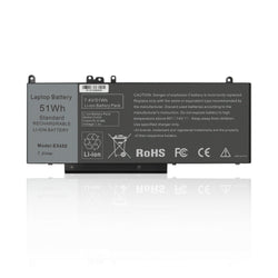 BATERIA DELL LATITUDE E5450 E5550 E5250 G5M10 4 CELDAS HOMOLOGADA
