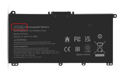 BATERIA HP 240 G7 14-CE 14-CF 15-CS 15-DA L11119-855 HT03XL | HOMOLOGADA