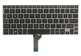 TECLADO TOSHIBA  NB10 NB10-A NB10T-A NEGRO CON FRAME PLATEADO