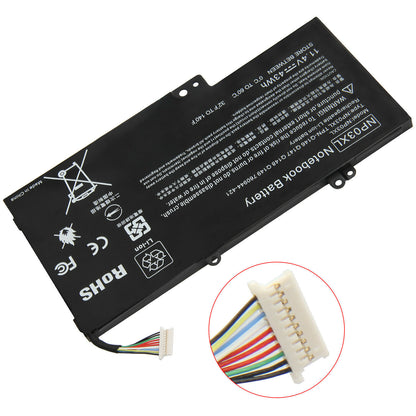 BATERIA HP X360 15-U011DX 13-A010DX 761230-005 760944-421 NP03XL | HOMOLOGADA