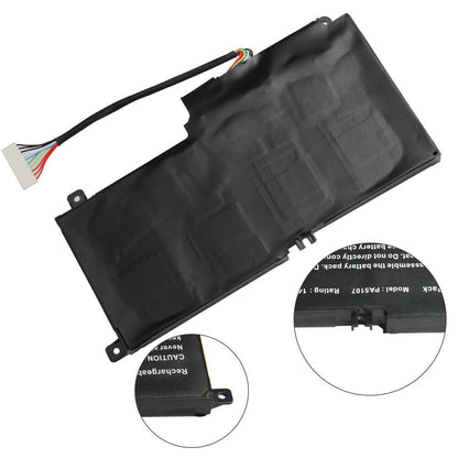 BATERIA TOSHIBA  L55 L55t S55 S55t P55 INTERNA 14.4V / 4 CELDAS / 43WH / 2838MA / PA5107U-1BRS P000573230 P000581700 / HOMOLOGADA