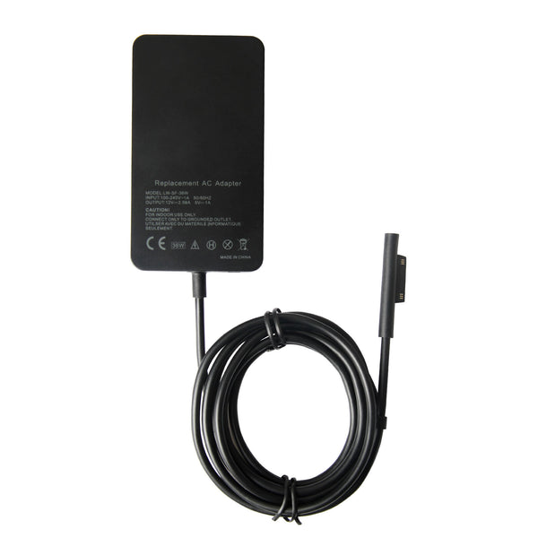 CARGADOR MICROSOFT SURFACE PRO 3 / PRO 4 / 1706 / 1625 / LW-SF-36W / 30W / 5W (USB 2.0 ADICIONAL) / 12V 2.58A / 5V 1A *HOMOLOGADO*