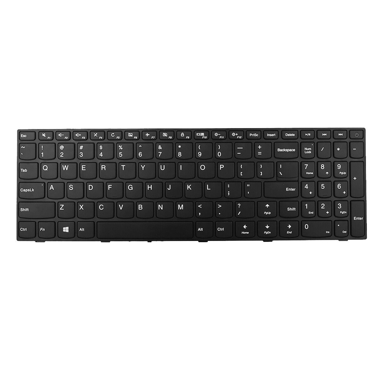 TECLADO LENOVO IBM  IDEAPAD 110-15ISK 110-17ACL 110-17IKB 110-17ISK 5N20L25908 PK131NTA00 V155420AS1 CON BOTON ENCENDIDO
