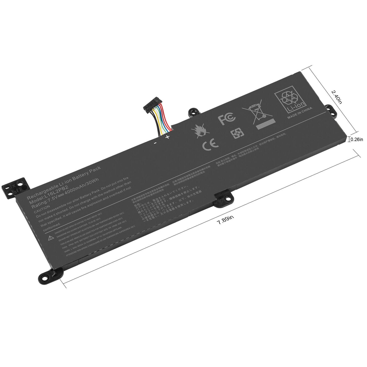 BATERIA LENOVO  IDEAPAD 320 320-15ABR 320-15AST 320-15IAP | L16L2PB2