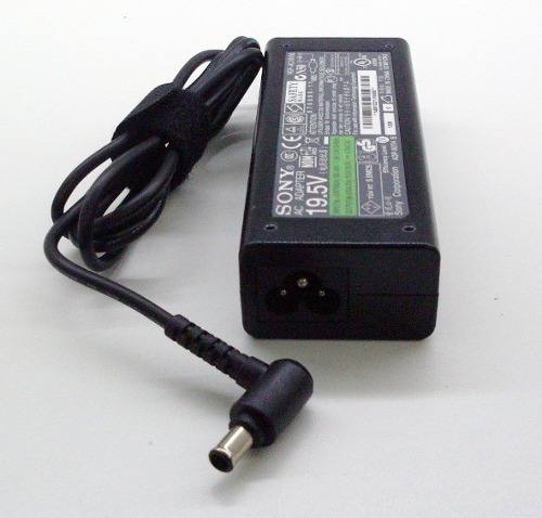 CARGADOR SONY VAIO ORIGINAL USADO 75W / 19.5V / 3.9A / 4.4 X 6.0MM