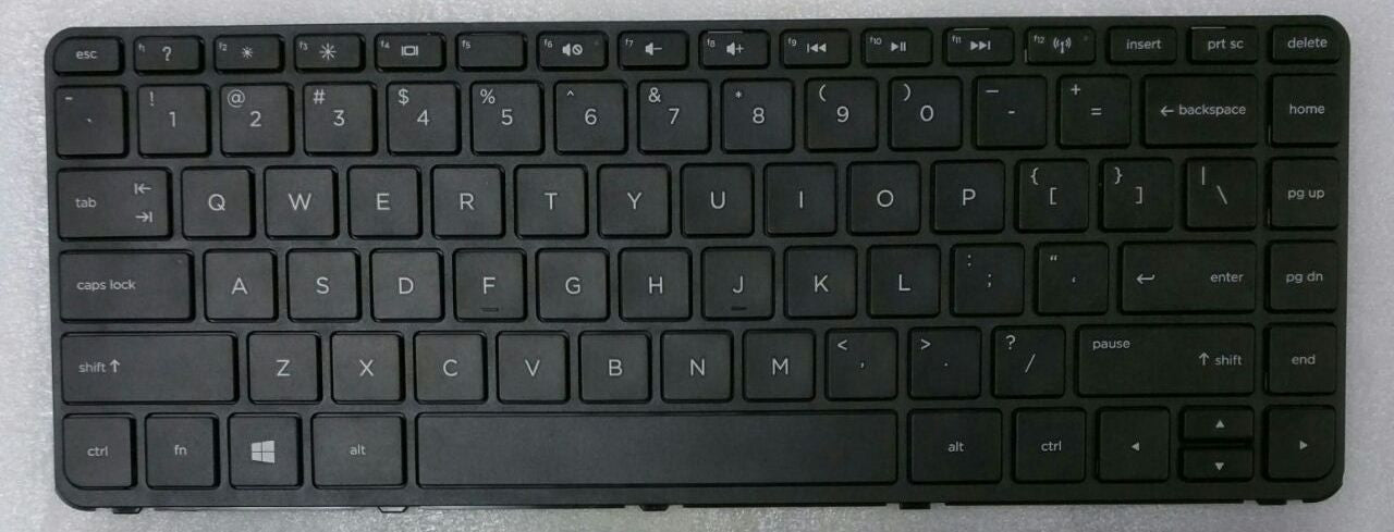 TECLADO HP COMPAQ 14-N 14-D 14-R 14-N000 14-N100 14-N200 248 G1 340 G1 345 G2 CON FRAME (2 TORNILLOS)