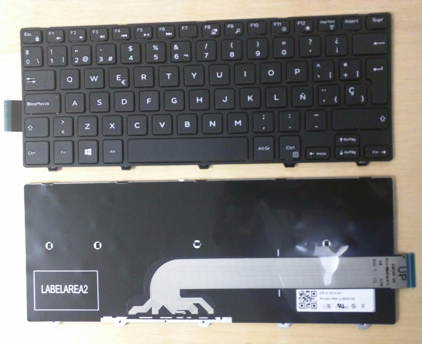 TECLADO DELL INSPIRON 14-3000 3441 3442 3443 3451 3458 3445