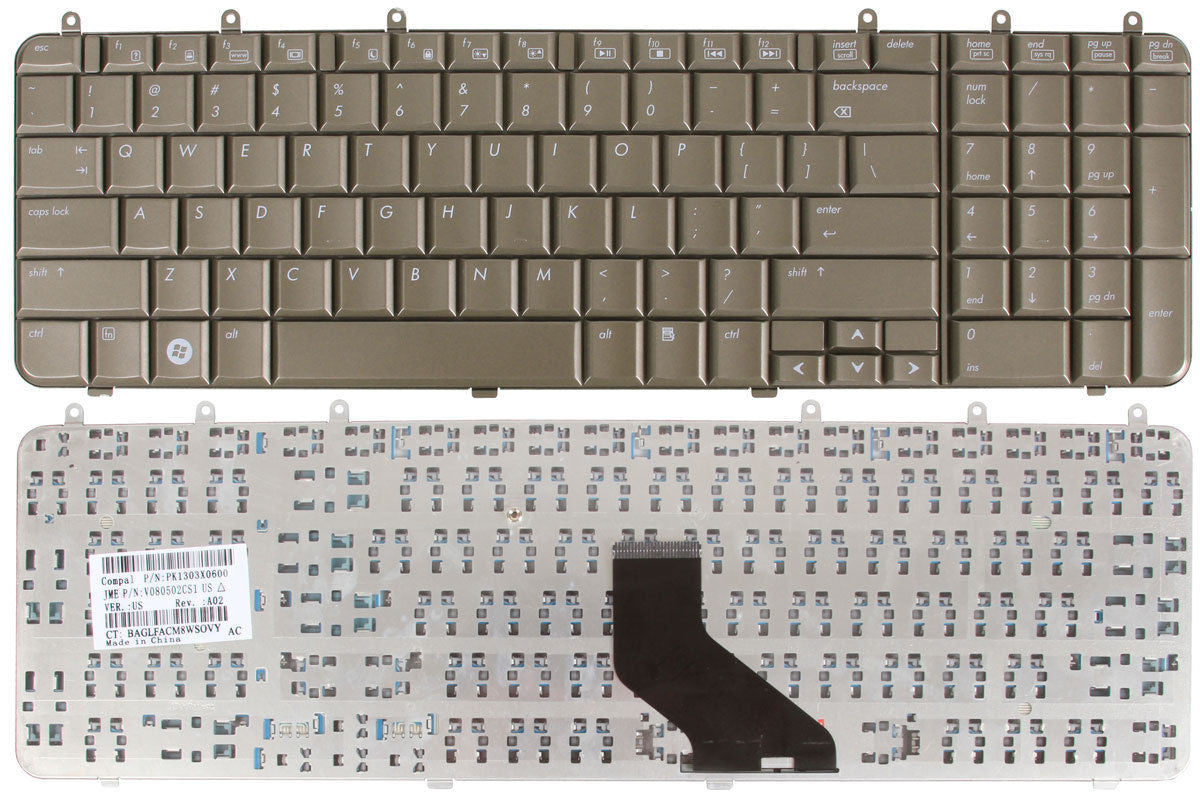 TECLADO HP Compaq DV7 SERIE 1000 Y 1100 DV7-1000 DV7-1100