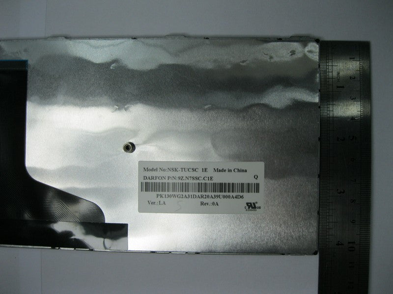 TECLADO TOSHIBA *53MM  L40D-A L40-A L45-A L45t-a L45D L45D-A S45-ASP NEGRO ESPANOL C/FRAME