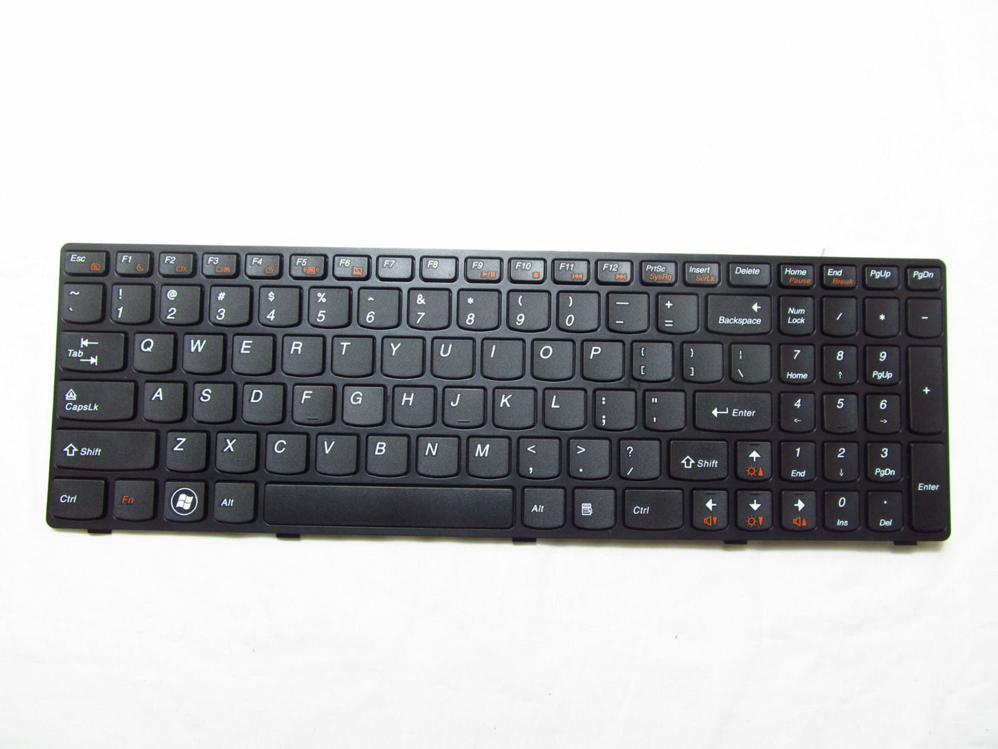 TECLADO LENOVO IBM Z570 V570 B570 B570A B570G B575 B590 CON FRAME NEGRO