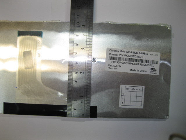 TECLADO TOSHIBA *65MM C40-A C40D-A C45-A C45D-A C45T-A CON FRAME