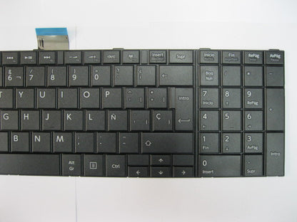 TECLADO TOSHIBA C50 C50-A C55-B C55 C55-A NEGRO